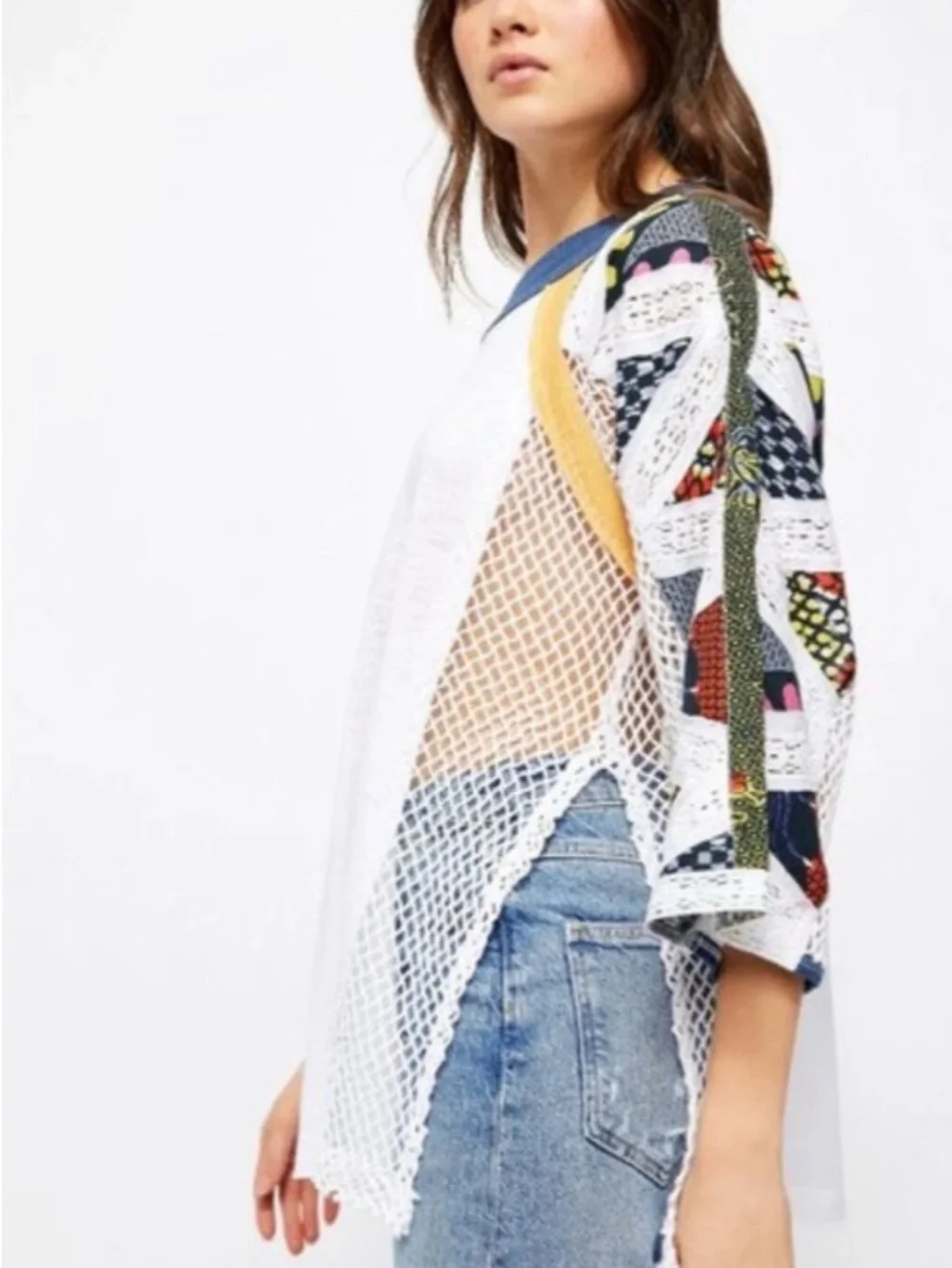 Free People We The Free  Serengeti Top Tee Shirt Size M